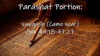Parshat Portion 11: Vayigash