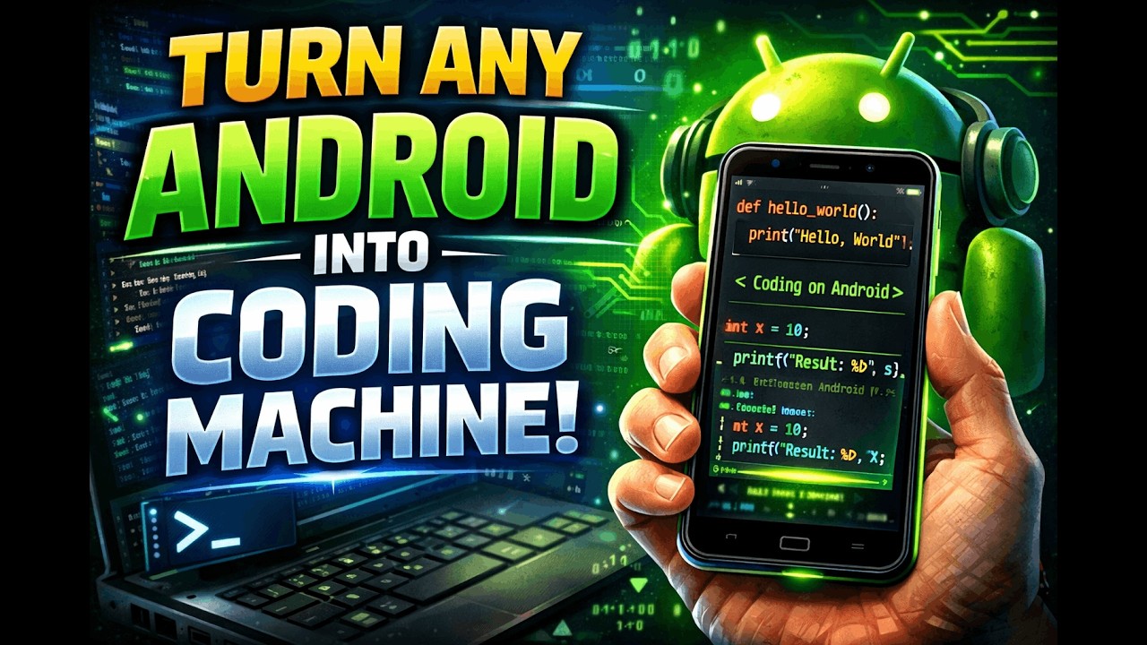 Turn ANY Android into a Coding Machine (Full Setup Guide) - YouTube