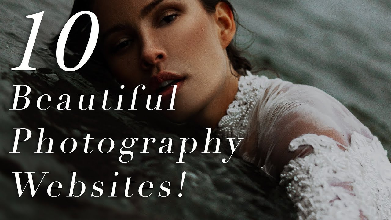 10 PHOTOGRAPHY WEBSITES DESIGNS YOU SHOULD COPY YouTube