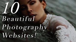 10 PHOTOGRAPHY WEBSITES DESIGNS YOU SHOULD COPY!