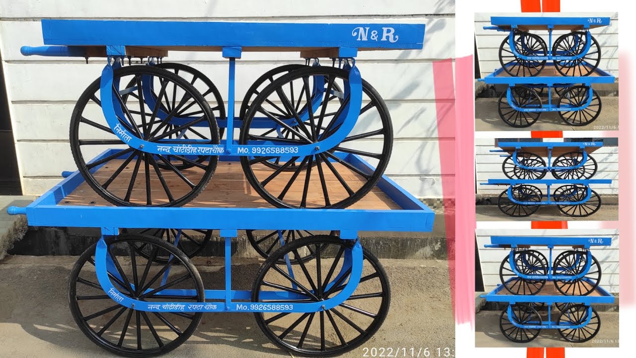 Food Thela , Sabji Thela,लकड़ी ठेला, Food Cart, Food Stall