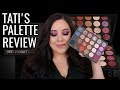 TATI BEAUTY EYESHADOW PALETTE REVIEW! PROS & CONS