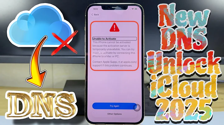 DNS Free Unlock iCloud 2025 - iPhone Bypass iCloud Activation Lock To Owner
