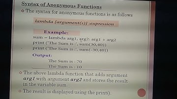 Grade XII - Computer Applications || Types of Scope || Online Class, Bethlahem Matriculation School