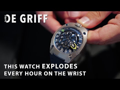 This Watch Goes Crazy Every Hour (URWERK UR-150 Blue Scorpion
