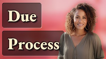 What Does Due Process Mean in the U.S. Constitution?