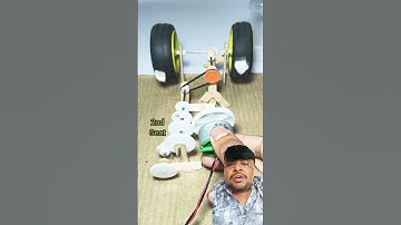 How do the rear gears and front gears work in a car #project​ #dcmotor​ #tech​