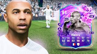 91 HENRY CAKE AND RASH EVOLUTION PLAYER REVIEW IN FC 26 | FC 26 ULTIMATE TEAM