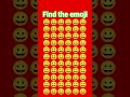 find the odd man out#emoji#illusion#quiz#viral#ytshorts