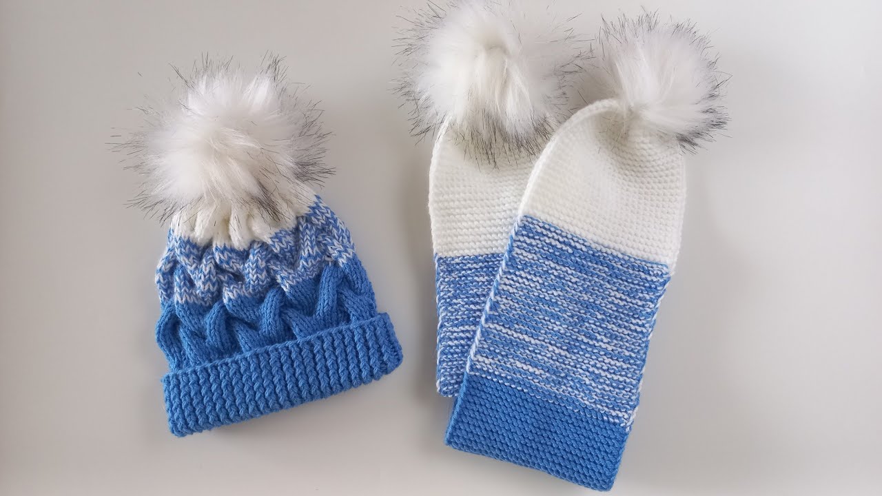 Degrade şapka yapımı/Degrade atkı yapımı