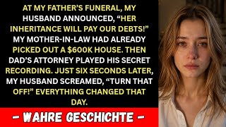 Information At My Father’s Funeral, My Husband Claimed My Inheritance—Then Dad’s Secret Recording Played Guide