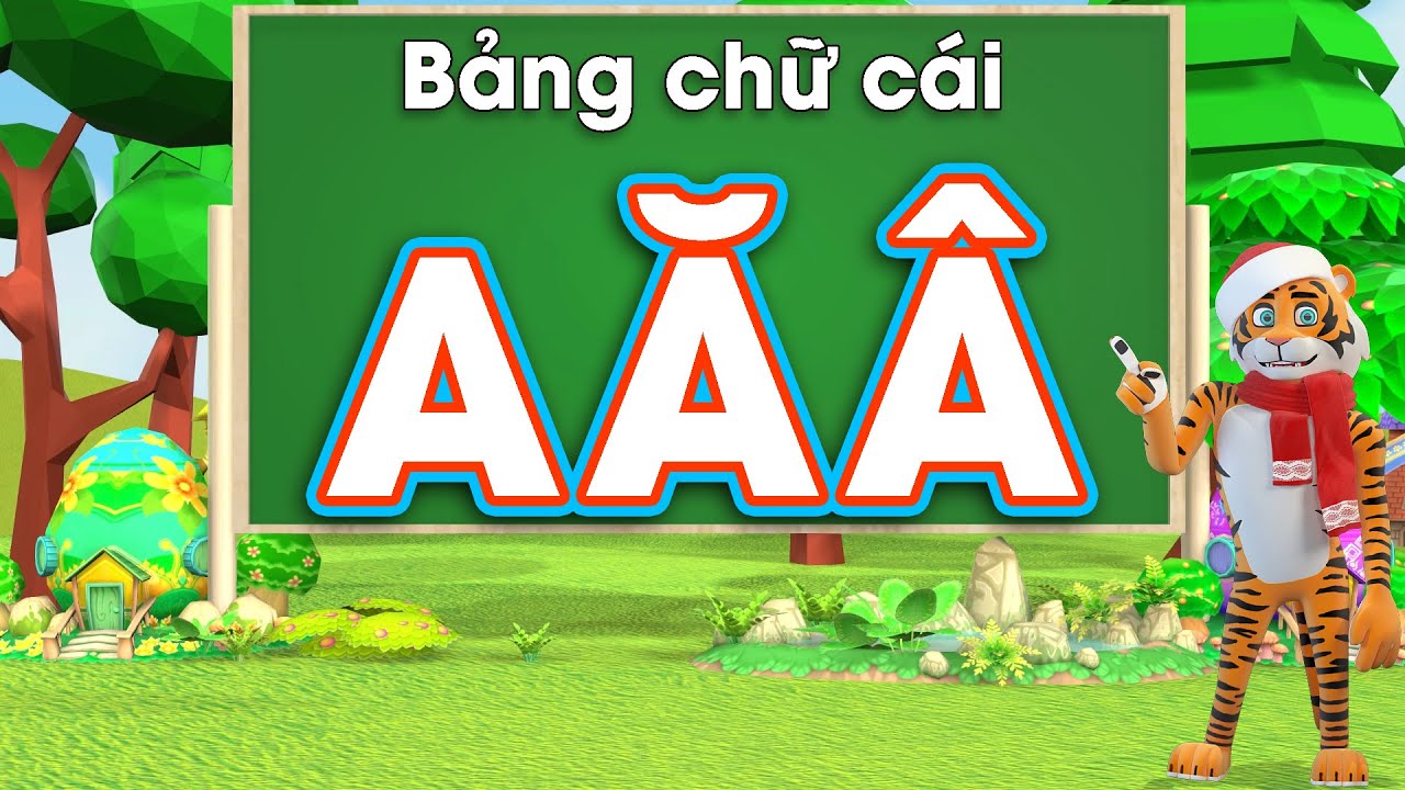 Dạy bé bảng chữ cái tiếng Việt con heo đất vui nhộn