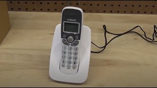 Vtech VG-101 Cordless Phone with Speakerphone | Setup and Review