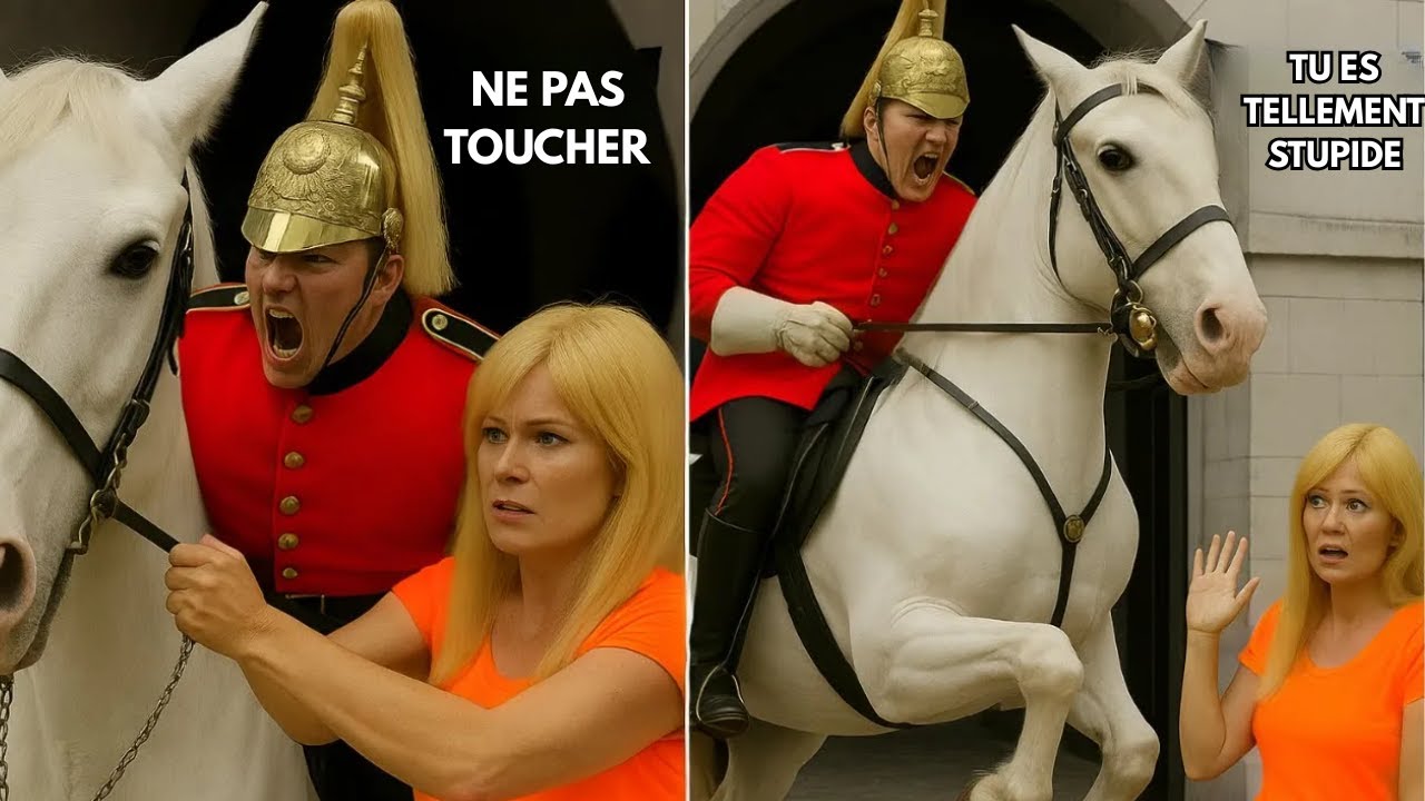 La garde royale l'a suppliée d'arrêter... Vous n'allez pas croire ce qui s'est passé ensuite !