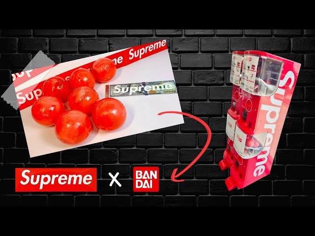 Opening the New✨Supreme x Bandai Gashapon | Full Set Reveal
