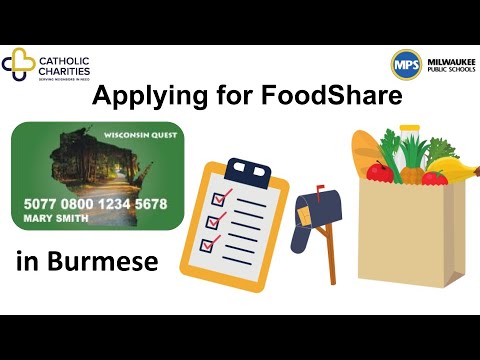 Applying for FoodShare in Wisconsin Burmese