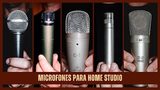 Tipos de Microfone para Home Studio