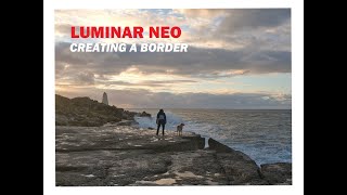 Creating borders in Luminar Neo