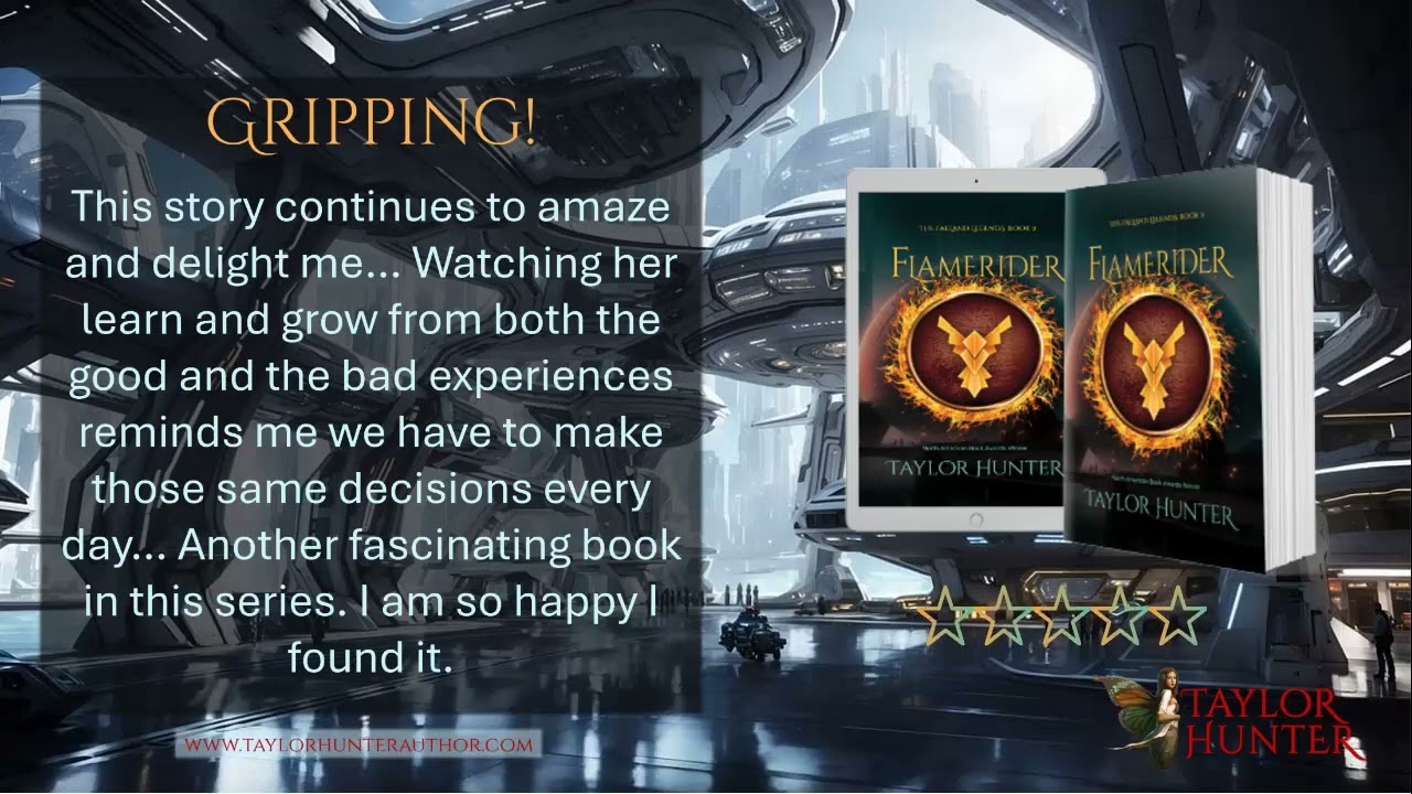 “Gripping!” 5-Star Review: Flamerider, Book 2 of the Faeland Legends Epic Fantasy Series