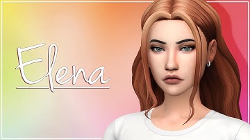 ELENA | THE SIMS 4 | Create a Sim + CC list and sim download