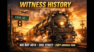 Planes, Trains & Automobiles Meets Railfan Heaven — Big Boy 4014 on Erie Street, Erie County NY