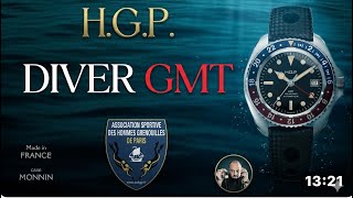 H.G.P. Diver Gmt Monnin Case
