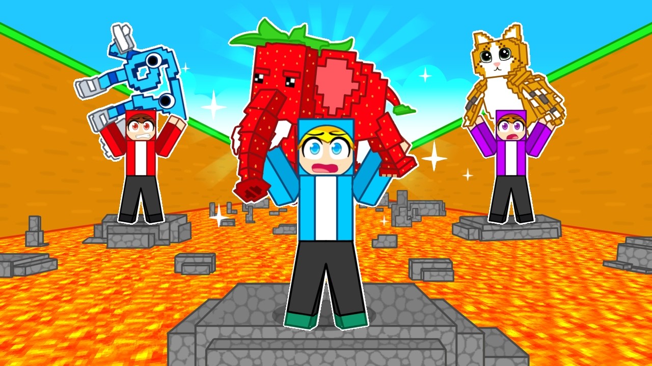 NIE DOTKNIJ LAWA BRAINROT w MINECRAFT!