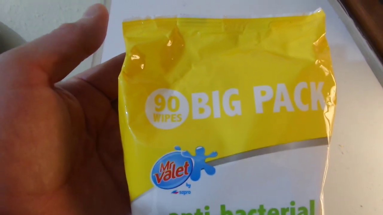 i Poundland Big Pack antibacterial wipes Антибактериальные салфетки