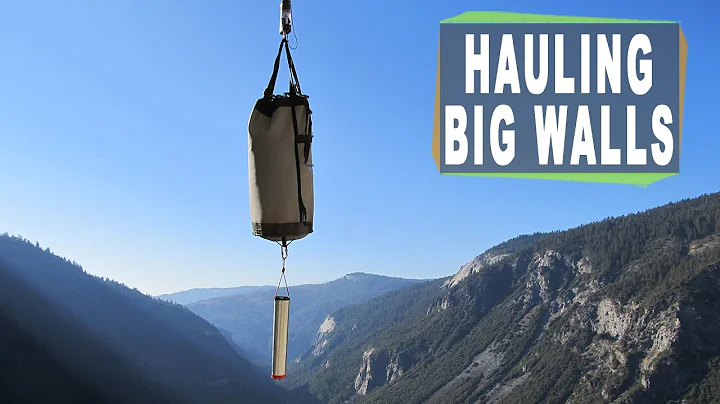 Hauling Giant Big Wall Bags up El Capitan