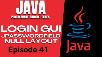 Java Tutorial #41🔴LOGIN SWING GUI | JPASSWORDFIELD | NULL LAYOUT | Tagalog | English | Filipino|2021