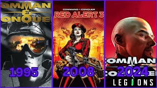 Best RTS Games | Evolution of Command & Conquer Games 1995-2008-2024 Wealth