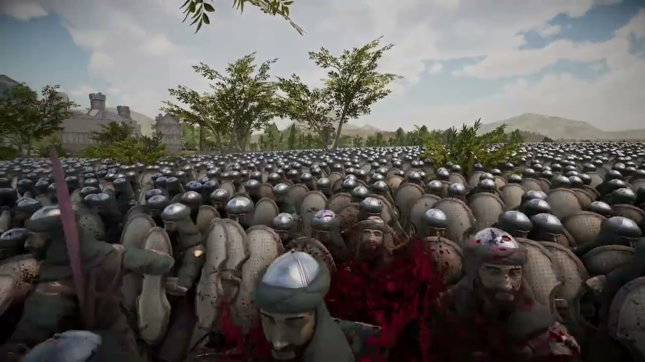 EPIC WAR 500K TEMPLAR SOLDIERS VS 500K MUSLIM WARRIORS ⚔️ | UEBS2