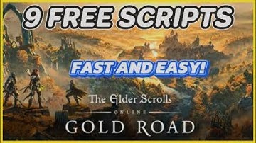 Eso | 9 Free Scripts | All Mages Guild Script Locations