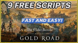 Eso | 9 Free Scripts | All Mages Guild Script Locations