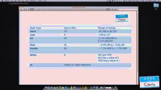 Objective C Tutorial For Beginners Episode 1 - Variables