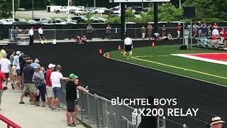 Buchtel Boys 4x2 Relay Is Going State!