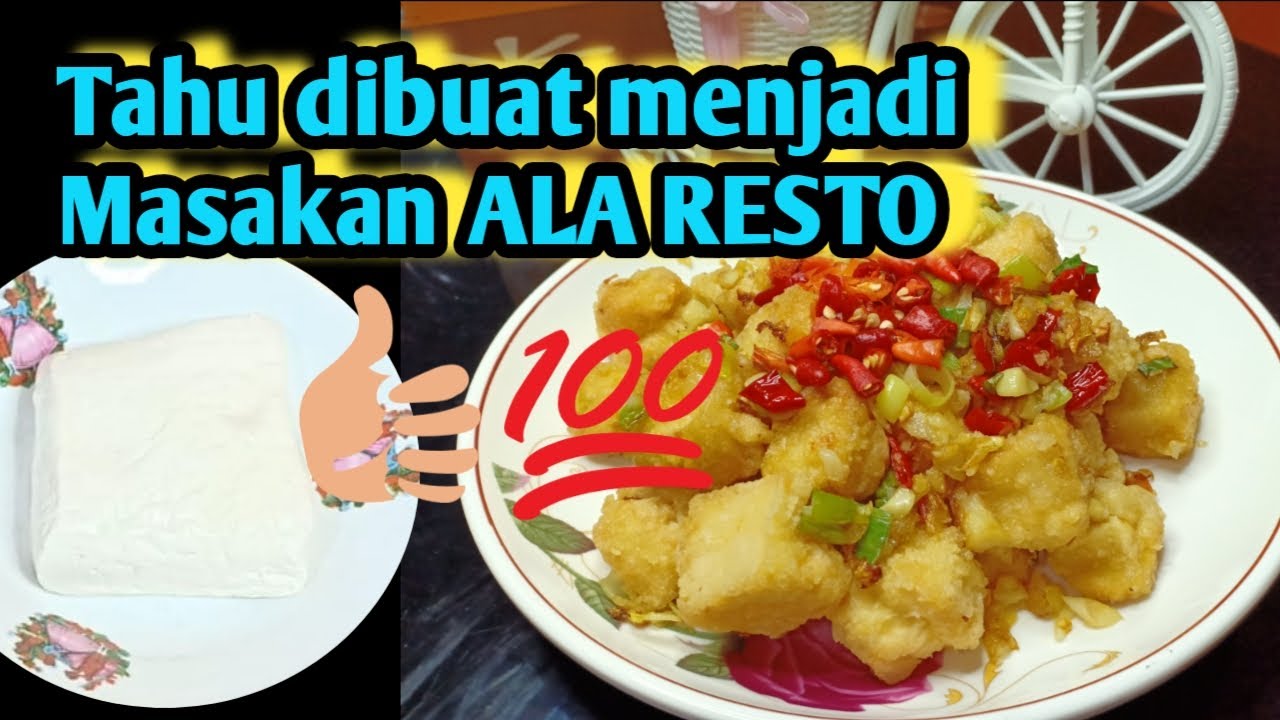 Resep Tahu Cabe Garam enak ALA RESTO YouTube