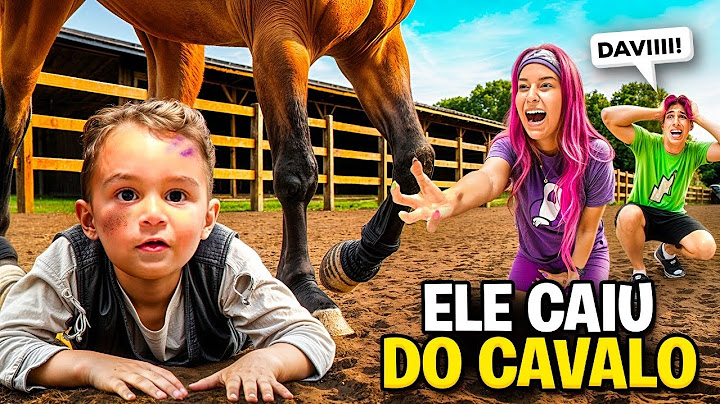 DAVID'S FIRST TIME RIDING A HORSE *did he fall?
