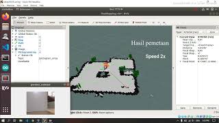 Object Detection and Mapping using Yolov3 and SLAM Algorithm on 3WD Robot with RPLiDAR A1
