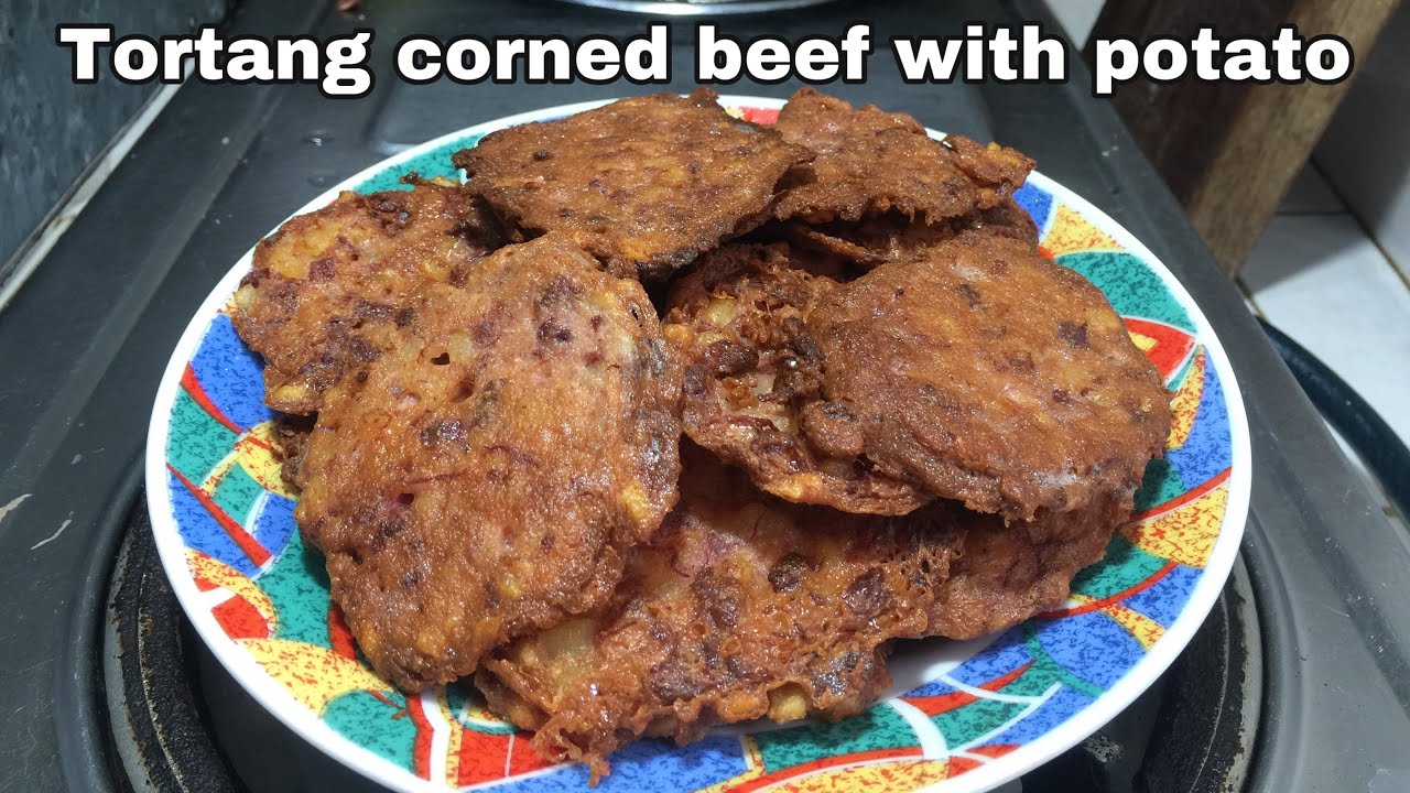 Tortang corned beef with potato simple and delicious YouTube
