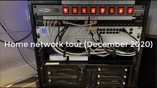 Network Tour - December 2020 UniFi FreeNAS ESXi Proxmox and more