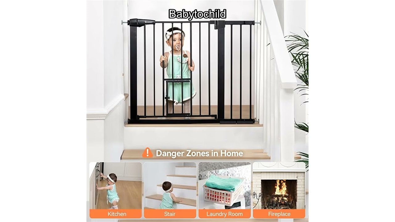 COMOMY Baby Gate Review That Could Save Your Toddler and Pets from Danger.