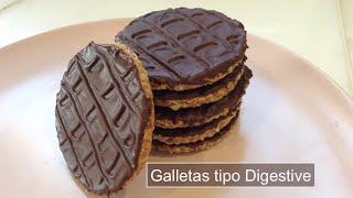 Galletas Tipo Digestive De Chocolate