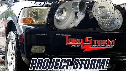 Project STORM TorqStorm Supercharger Install Ram 1500 4X4 Part 1