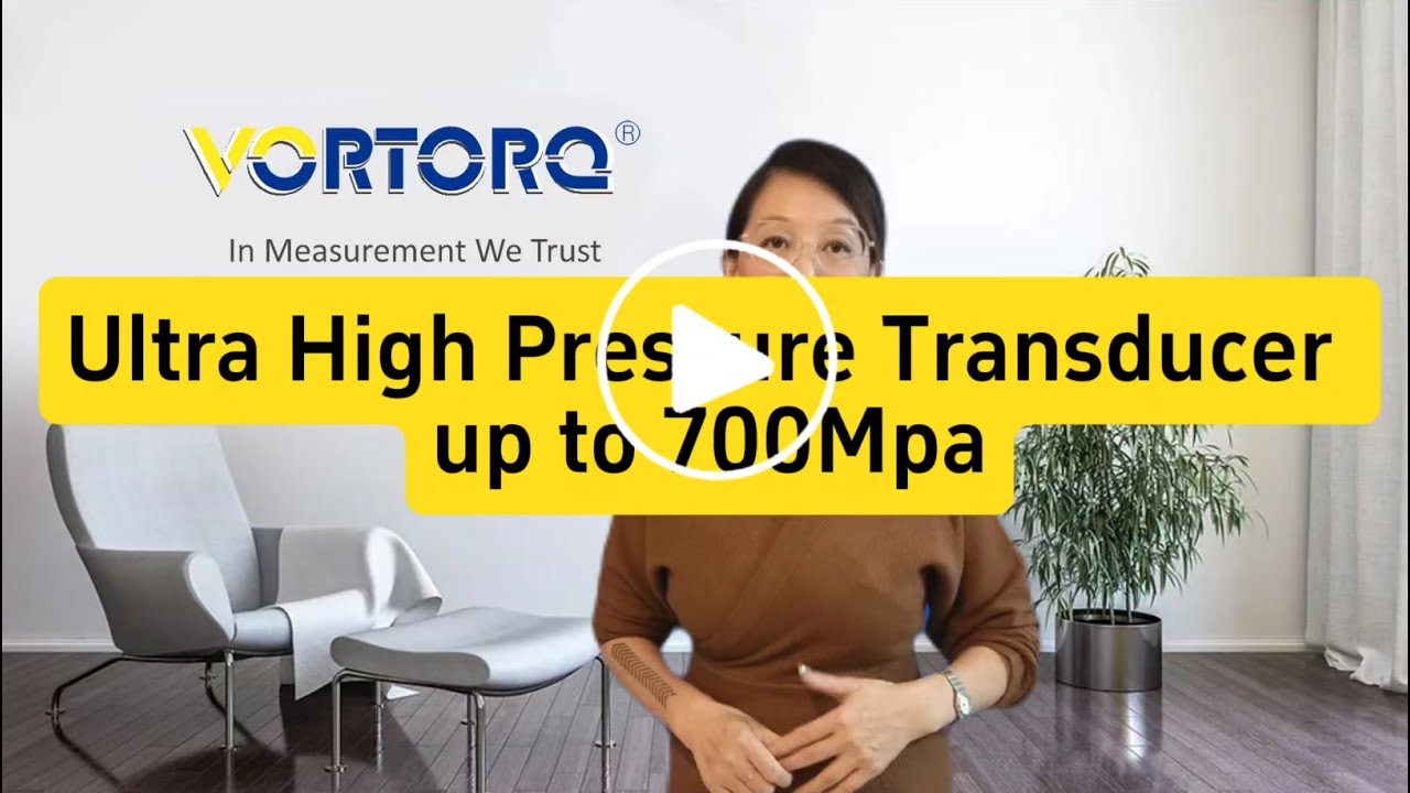 Ultra High Pressure Transducer up to 700Mpa