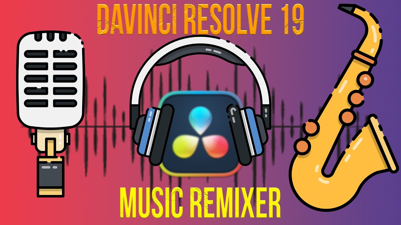 NEW Davinci Resolve Music Remixer Effect