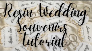 Resin Wedding Souvenirs | Resin Tutorial | Dreams.craft.x