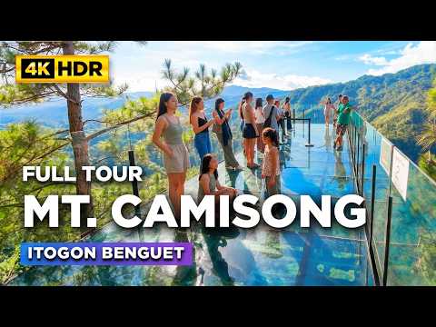 GLASS WALKWAY Tourist Spot Near BAGUIO CITY! | Full Tour of Mt Camisong Forest Park Itogon Benguet