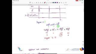 3.1 Addition and subtraction of polynomials