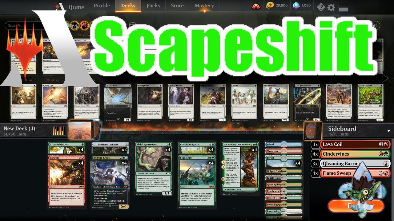 RUG Scapeshift - MTG Arena